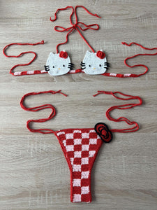 Hello Kitty Kini - Red