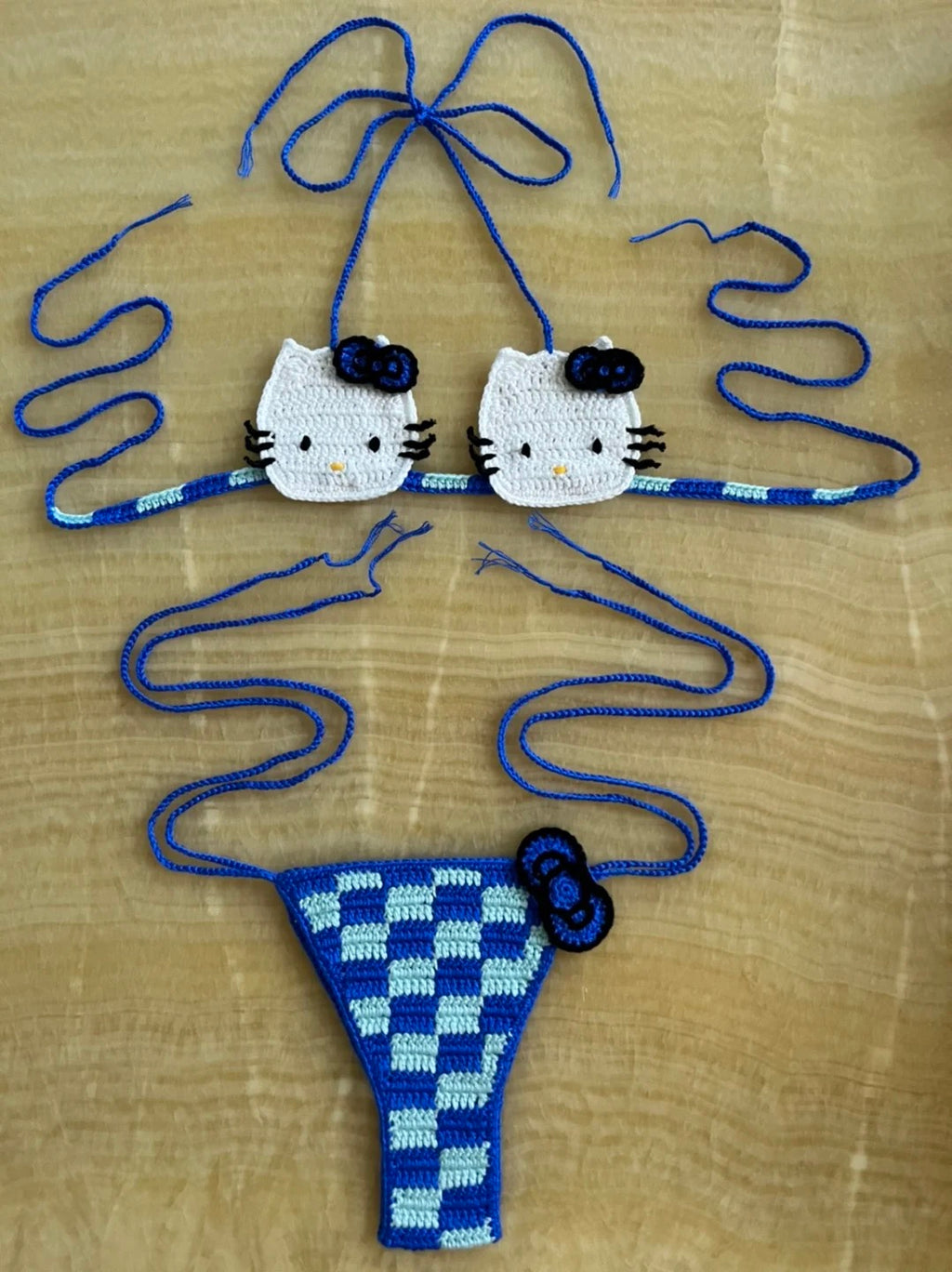 Hello Kitty Kini - Blue